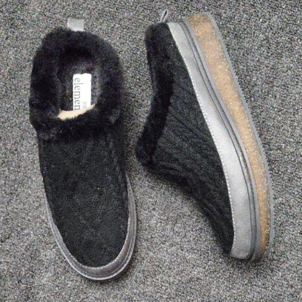 Earth Elements  Origins Acacia Cable Knit Mule/Slipper